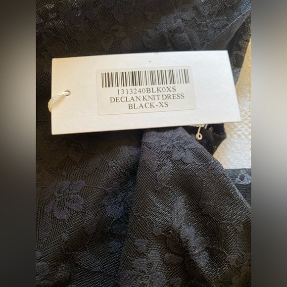 Reformation Declan dress size xs BNWT black lace - Picture 16 of 16